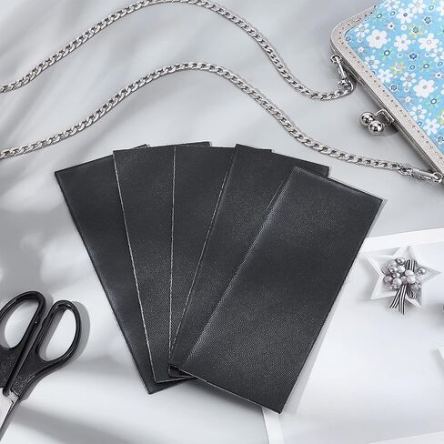 PH PandaHall 10pcs 7.8×3 Inch Bag Base Shaper Black Durable Plastic Sheet Rectangle Handbag Bottom Shaper Thickened Soft Bag Liner Board for Tote Purse Handbag Crossbody Bag Backpack, 1.5mm Thick in Saudi Arabia