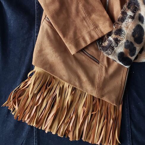 حواف من الجلد النباتي الفاخر مقاس 15.24 سم من Trims by the Yard، بني (تُباع بواسطة Yard) in Saudi Arabia