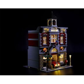 مجموعة إضاءة LED فاخرة من بريك لوت لمجموعة لواء النار من ليجو 10197 (ملاحظة: الطراز غير متضمن) in Kuwait