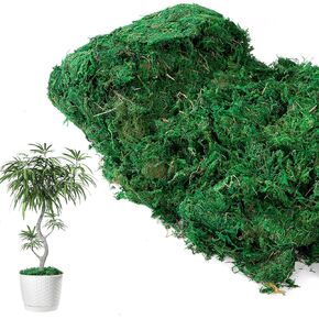 Alphatool 35OZ Large Capacity Fake Moss for Crafts - Artificial Moss for Potted Plants Indoor, Faux Fresh Green Moss Decor for Micro-Landscape Terrarium in Kuwait