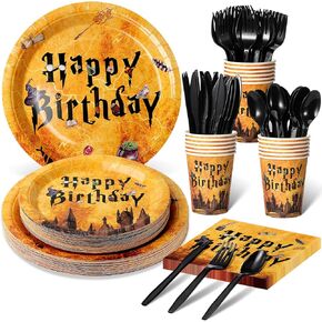 لوازم حفلات أعياد الميلاد من الساحر السحري، مجموعة ديكور مناديل عيد الميلاد السعيدة، أطباق ورقية للاستعمال مرة واحدة، أكواب مناديل وسكاكين وشوك لتزيين حفلات أعياد الميلاد للأطفال، خدمة 25 in Kuwait