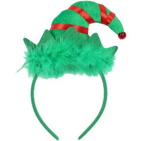 Wgudzpj عيد الميلاد قزم Headbands القبعات سانتا قزم عقال أغطية الرأس مع أجراس لعيد الميلاد ازياء التبعي الطرف in Kuwait