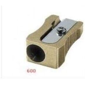 Mobius + Ruppert (M+R) Brass Pencil Sharpener - choose from 4 shapes! Made in Germany - finest in the world! (600 - Single Wedge)