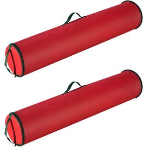 حقيبة تخزين ورق تغليف الهدايا من Elf Stor، بقطر 9 بوصة × طول 40 بوصة، يمكن أن تناسب ما يصل إلى 25 لفة، باللون الأخضر in Kuwait