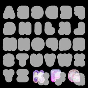 Voyyphixa 10 Set Resin Shaker Seal Films Alphabet Plastic Sealing Protective Films Quicksand Silicone Casting Molds Seal Film for DIY Jewelry Pendant Decoration Art Craft (10 Set Seal Films) in Kuwait