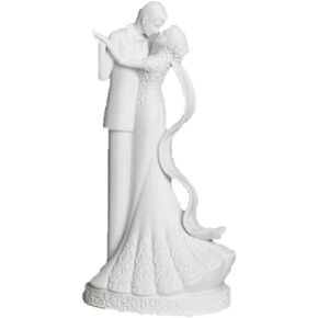 to Have and to Hold Wedding Couple Bride and Groom Porcelain Cake Topper in Kuwait