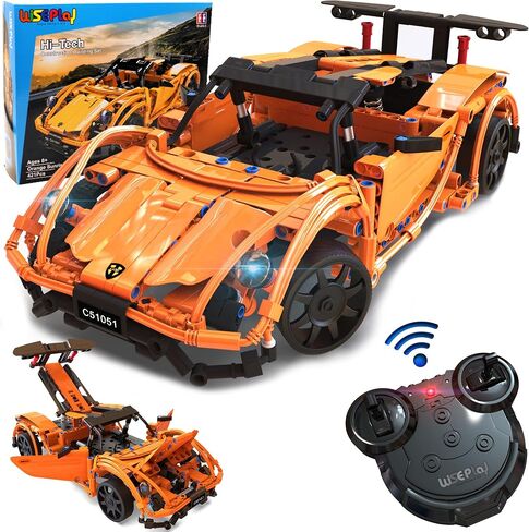 مجموعات WISEPLAY STEM للأطفال من سن 8 إلى 10 - 421 قطعة من مجموعات سيارات RC للبناء - مشاريع جذعية للأطفال من سن 8 إلى 12 عامًا - ألعاب بناء STEM للأولاد من سن 8 إلى 12 عامًا - ألعاب هندسية للأطفال من سن 8 إلى 10 سنوات - قم ببناء سيارة RC الخاصة بك in Kuwait