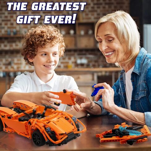 مجموعات WISEPLAY STEM للأطفال من سن 8 إلى 10 - 421 قطعة من مجموعات سيارات RC للبناء - مشاريع جذعية للأطفال من سن 8 إلى 12 عامًا - ألعاب بناء STEM للأولاد من سن 8 إلى 12 عامًا - ألعاب هندسية للأطفال من سن 8 إلى 10 سنوات - قم ببناء سيارة RC الخاصة بك in Kuwait