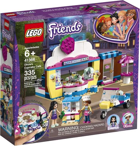 LEGO Friends Olivia's Cupcake Café 41366 Building Kit (335 Pieces) in Saudi Arabia