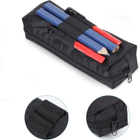 مجموعة من 4 قطع من خشب الأزاميل للأعمال الخشبية، أقلام نجار عدد 2، معبأة في كيس إزميل التخزين in Kuwait