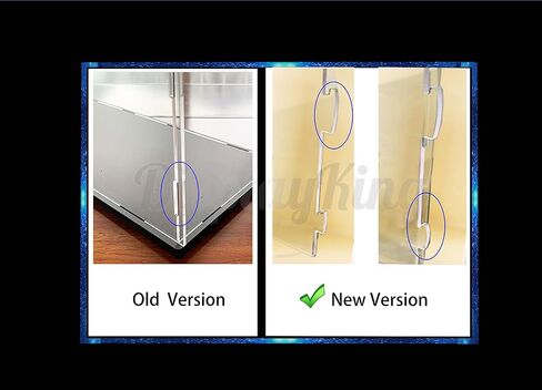 Acrylic Display case with Screw for Ideas Grand Piano 21323- 3mm Thickness (Model Set is not Included) (with Theme Background)（US Stock） in Kuwait