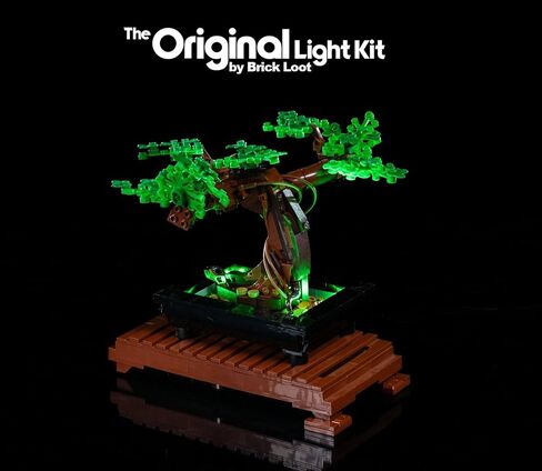 بريك لوت مجموعة اضاءة LED فاخرة فقط لشجرة بونساي النباتية الخاصة بك 10281 (ملاحظة: الموديل غير متضمن) in Kuwait
