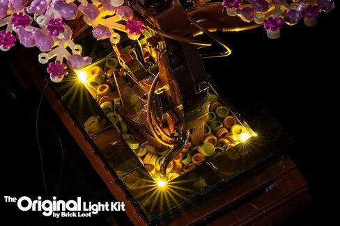 بريك لوت مجموعة اضاءة LED فاخرة فقط لشجرة بونساي النباتية الخاصة بك 10281 (ملاحظة: الموديل غير متضمن) in Kuwait