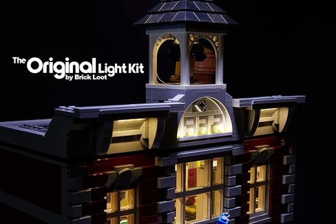 مجموعة إضاءة LED فاخرة من بريك لوت لمجموعة لواء النار من ليجو 10197 (ملاحظة: الطراز غير متضمن) in Kuwait