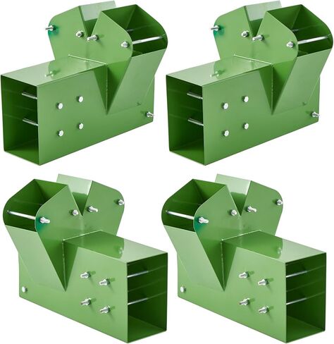 Gribouillage Swing Set Bracket 12 "Swing Bracket A-Frame Construction Swing Set الأجهزة مادة حديدية مع مسحوق أخضر نهاية قوس مجموعة أرجوحة مجموعة لساقين (4"x4") و1 (4"x6") شعاع، 2 جهاز كمبيوتر شخصى in Kuwait