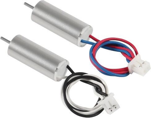 محرك XIITIA 12 قطعة 615/6x15 مم 19000KV إطار طائرة بدون طيار مجنون صغير الحجم، محرك مصقول 4CW 4CCW محرك بدون قلب مع موصل JST-1.25 لنماذج الطائرات/الطائرات بدون طيار/كوادكوبتر/لعبة الطائرات، إلخ in Saudi Arabia