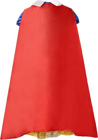 isswya Snow White Costume for Girls Princess Snow White Dress for Kids Halloween Christmas Party Cosplay Outfits 2-10Y in Saudi Arabia