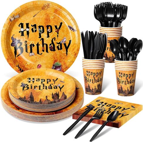 لوازم حفلات أعياد الميلاد من الساحر السحري، مجموعة ديكور مناديل عيد الميلاد السعيدة، أطباق ورقية للاستعمال مرة واحدة، أكواب مناديل وسكاكين وشوك لتزيين حفلات أعياد الميلاد للأطفال، خدمة 25 in Kuwait