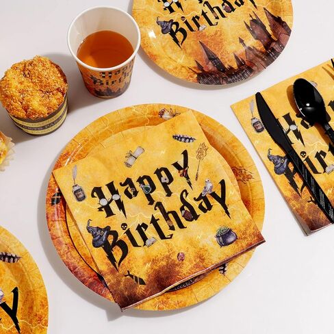 لوازم حفلات أعياد الميلاد من الساحر السحري، مجموعة ديكور مناديل عيد الميلاد السعيدة، أطباق ورقية للاستعمال مرة واحدة، أكواب مناديل وسكاكين وشوك لتزيين حفلات أعياد الميلاد للأطفال، خدمة 25 in Kuwait