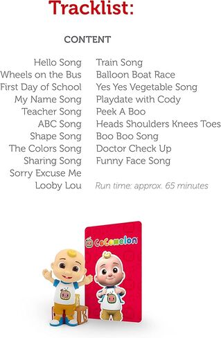 Tonies JJ Audio Play Character from CoComelon in Saudi Arabia