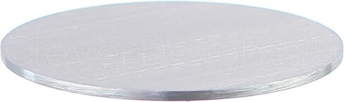 CleverDelights 2 "فراغات ختم مستديرة - 25 حزمة - تشطيب مصقول - ألومنيوم خام - 14GA (.063") in Saudi Arabia