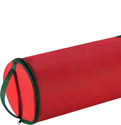 حقيبة تخزين ورق تغليف الهدايا من Elf Stor، بقطر 9 بوصة × طول 40 بوصة، يمكن أن تناسب ما يصل إلى 25 لفة، باللون الأخضر in Kuwait