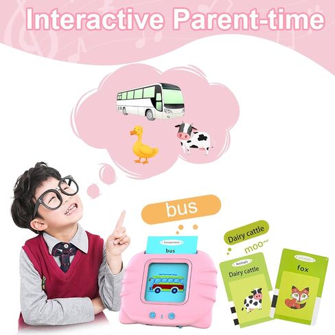 بطاقات فلاش ناطقة للأطفال من 3 إلى 6 ألعاب تعليمية لكلمات البصر، ألعاب تعليمية للأطفال الصغار من makolle ألعاب حسية لعلاج النطق للأطفال المصابين بالتوحد 224 كلمة بصرية بطاقات تعليمية هدايا عيد ميلاد للأولاد والبنات in Kuwait