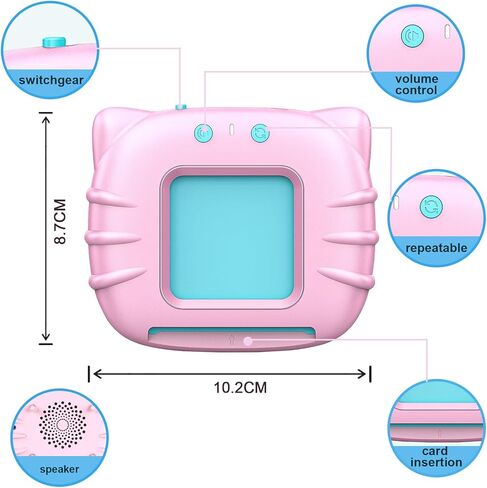 بطاقات فلاش ناطقة للأطفال من 3 إلى 6 ألعاب تعليمية لكلمات البصر، ألعاب تعليمية للأطفال الصغار من makolle ألعاب حسية لعلاج النطق للأطفال المصابين بالتوحد 224 كلمة بصرية بطاقات تعليمية هدايا عيد ميلاد للأولاد والبنات in Kuwait