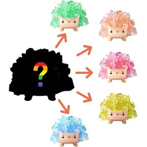 Crystal Growing Toys for Kids - Vibrant Colorful Crystal Hedgehog to Grow,Science Experiments Learning and Education for Kids STEM Gifts for Boys & Girls 8 Years + (Blind Box)