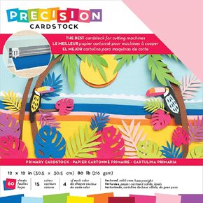American Crafts: Primary Colors12x12 Precision Cardstock in Kuwait