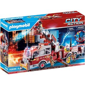 Playmobil Rescue Vehicles: Fire Engine with Tower Ladder in Kuwait