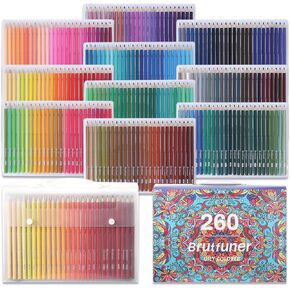 Colored Pencils Set, Unique Colors with No Duplicates for Adult Coloring Books, Drawing, Sketching, Crafting and Artists (Oily, 120 color)