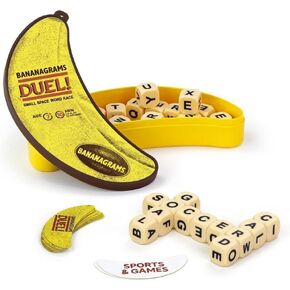 Bananagrams Duel: Ultimate 2 Player Travel Game | Small Space Word Race