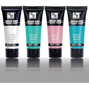 جي ار دي زي بلس مجموعة معجون صبغات الراتنج من 4 الوان | 1.2 اونصة لكل منها in Kuwait