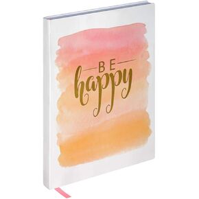 Be Happy Lined Journal by Artist's Loft in Kuwait