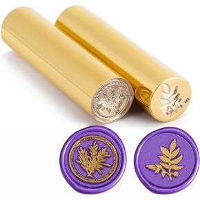 ختم شمع منقوش على الوجهين من Mornajina، مع طوابع شمع الحب/ختم شمع نجمة القمر، ختم شمع نحاسي صغير 15 مم، ختم شمع مع الحب، مغلف مناسب، تزيين تغليف الهدايا in Kuwait