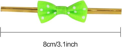 Minsing 200 Pcs Assorted Colors Treat Bags Sealing Bow Ties, Twist Ties for Cello Bags Lollipop Decoration Package 8 Colors x 25 pcs in Saudi Arabia