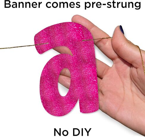Girls Just Wanna Have Fun Neon Gold Glitter Banner – Bachelorette Party – Girls Birthday – Slumber Party – Pajama Party – Girls Night Out Decorations, Supplies, Favors and Gifts in Kuwait