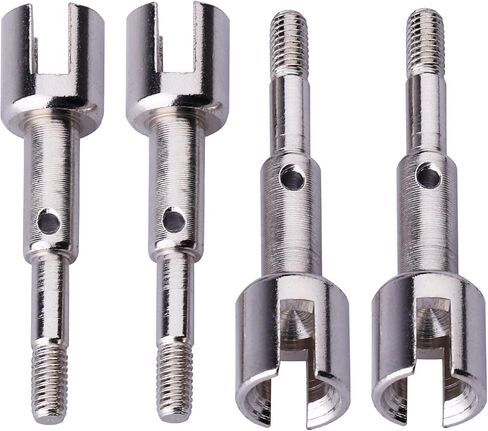Hobbypark Steel Stub Wheel Axle (Front & Rear), for 1/10 Redcat Blackout XTE XBE SC (Pro), Replace BS213-005 (4-Pack) in Saudi Arabia