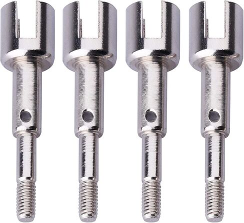 Hobbypark Steel Stub Wheel Axle (Front & Rear), for 1/10 Redcat Blackout XTE XBE SC (Pro), Replace BS213-005 (4-Pack) in Saudi Arabia
