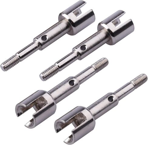 Hobbypark Steel Stub Wheel Axle (Front & Rear), for 1/10 Redcat Blackout XTE XBE SC (Pro), Replace BS213-005 (4-Pack) in Saudi Arabia
