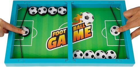 لعبة DR.DUDU السريعة حبال عفريت، لعبة كرة القدم البلاستيكية لكرة القدم هوكي لعبة مقلاع لعبة الفائز لعبة تفاعلية بين الوالدين والطفل، 14 بوصة × 8.2 بوصة لعبة لوحة معركة الطاولة للأطفال in Kuwait