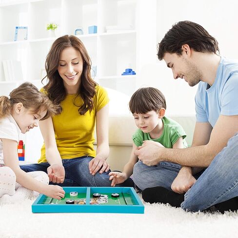 لعبة DR.DUDU السريعة حبال عفريت، لعبة كرة القدم البلاستيكية لكرة القدم هوكي لعبة مقلاع لعبة الفائز لعبة تفاعلية بين الوالدين والطفل، 14 بوصة × 8.2 بوصة لعبة لوحة معركة الطاولة للأطفال in Kuwait