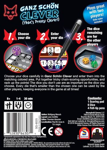 Stronghold Games Ganz Shon Clever (That's Pretty Clever) in Kuwait