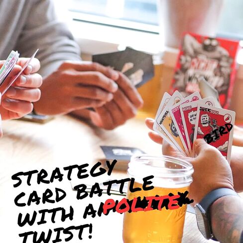I'm Right You're Wrong | Strategy Card Game | NSFW Ages 18+ | 2 to 5 Players | 2-20 Mins | Lay Tricky Traps, Screw Your Friends Over, or Just Be a Nice Guy! in Saudi Arabia