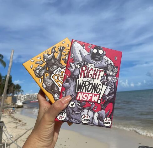 I'm Right You're Wrong | Strategy Card Game | NSFW Ages 18+ | 2 to 5 Players | 2-20 Mins | Lay Tricky Traps, Screw Your Friends Over, or Just Be a Nice Guy! in Saudi Arabia