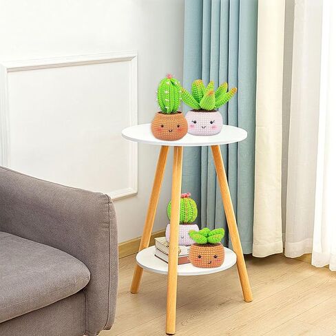 TMYIOYC Crochet Kit for Beginners, All in One Crochet Knitting Kit, Crochet Starter Kit for Adult Kids with Step-by-Step Video Tutorials, 4 Pack Plants DIY Yarn Kit in Kuwait