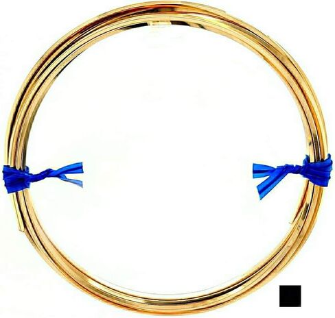 20 Gauge, 14/20 Yellow Gold Filled Wire (Square) Dead Soft 14K Gold Filled Made in USA - 5FT by CRAFT WIRE in Saudi Arabia
