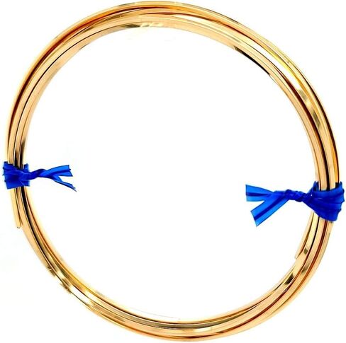 20 Gauge, 14/20 Yellow Gold Filled Wire (Square) Dead Soft 14K Gold Filled Made in USA - 5FT by CRAFT WIRE in Saudi Arabia