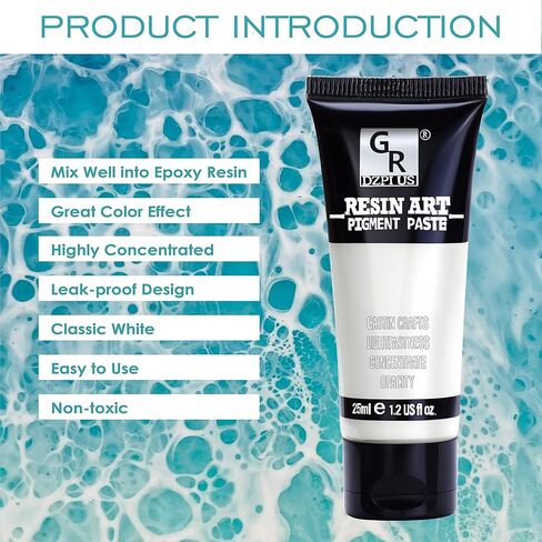 جي ار دي زي بلس مجموعة معجون صبغات الراتنج من 4 الوان | 1.2 اونصة لكل منها in Kuwait